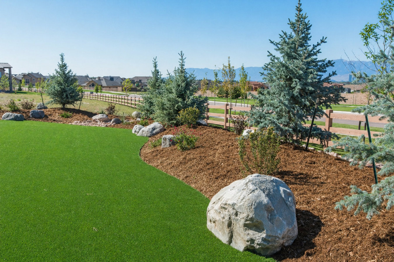 Turf for landscaping